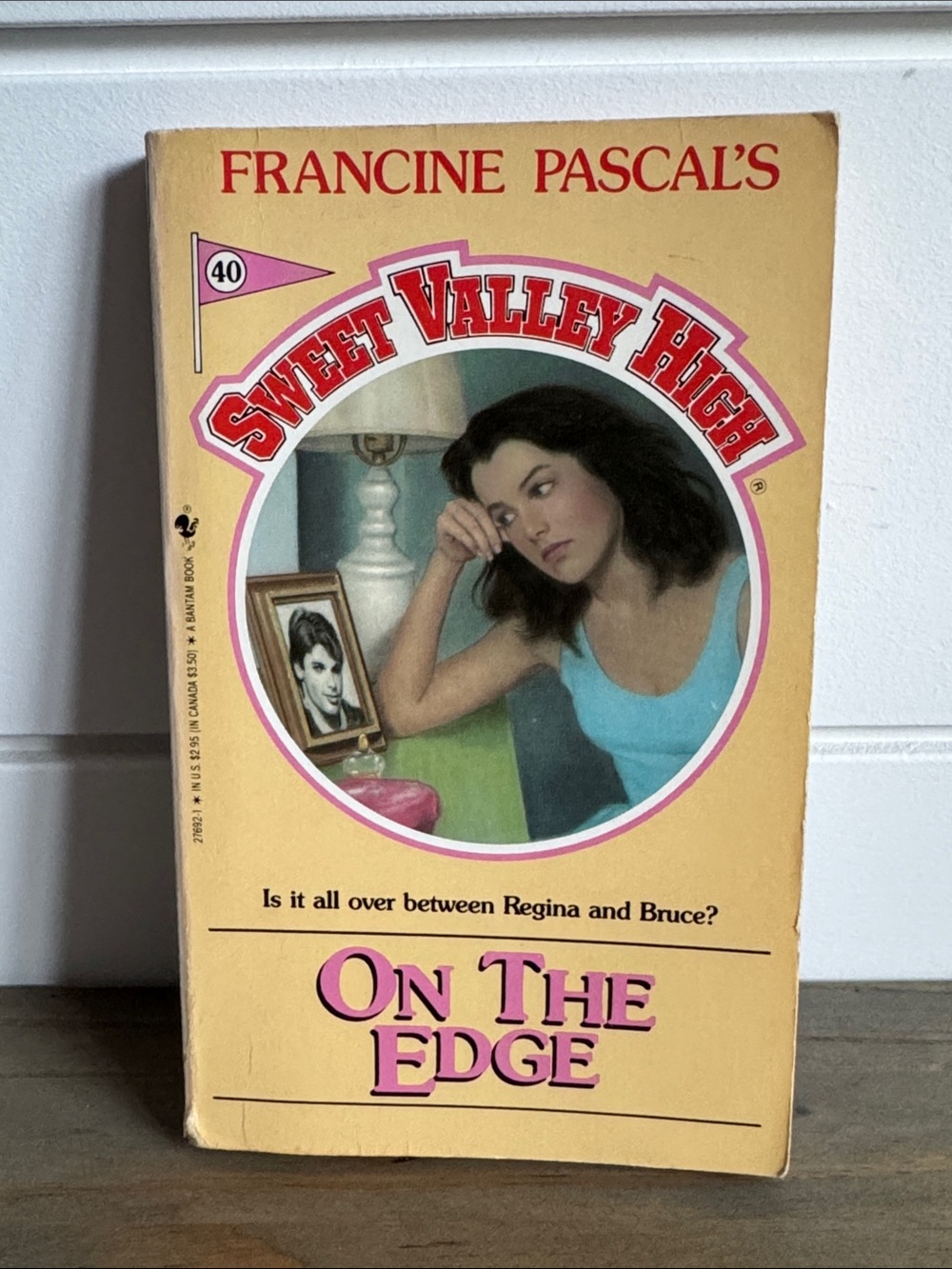 Sweet Valley High #40: On The Edge - Vintage Paperback Novel
